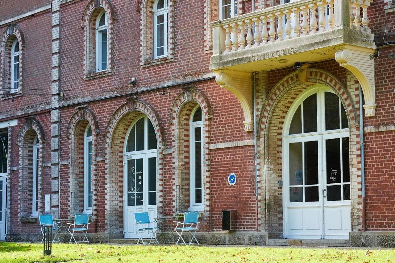 The Originals Hotel Le Cise Restaurant Chambres Et Suites Ault Zewnętrze zdjęcie