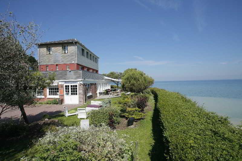 The Originals Hotel Le Cise Restaurant Chambres Et Suites Ault Zewnętrze zdjęcie